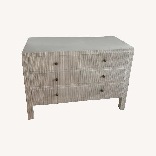 Used White Wood Dresser for sale on AptDeco
