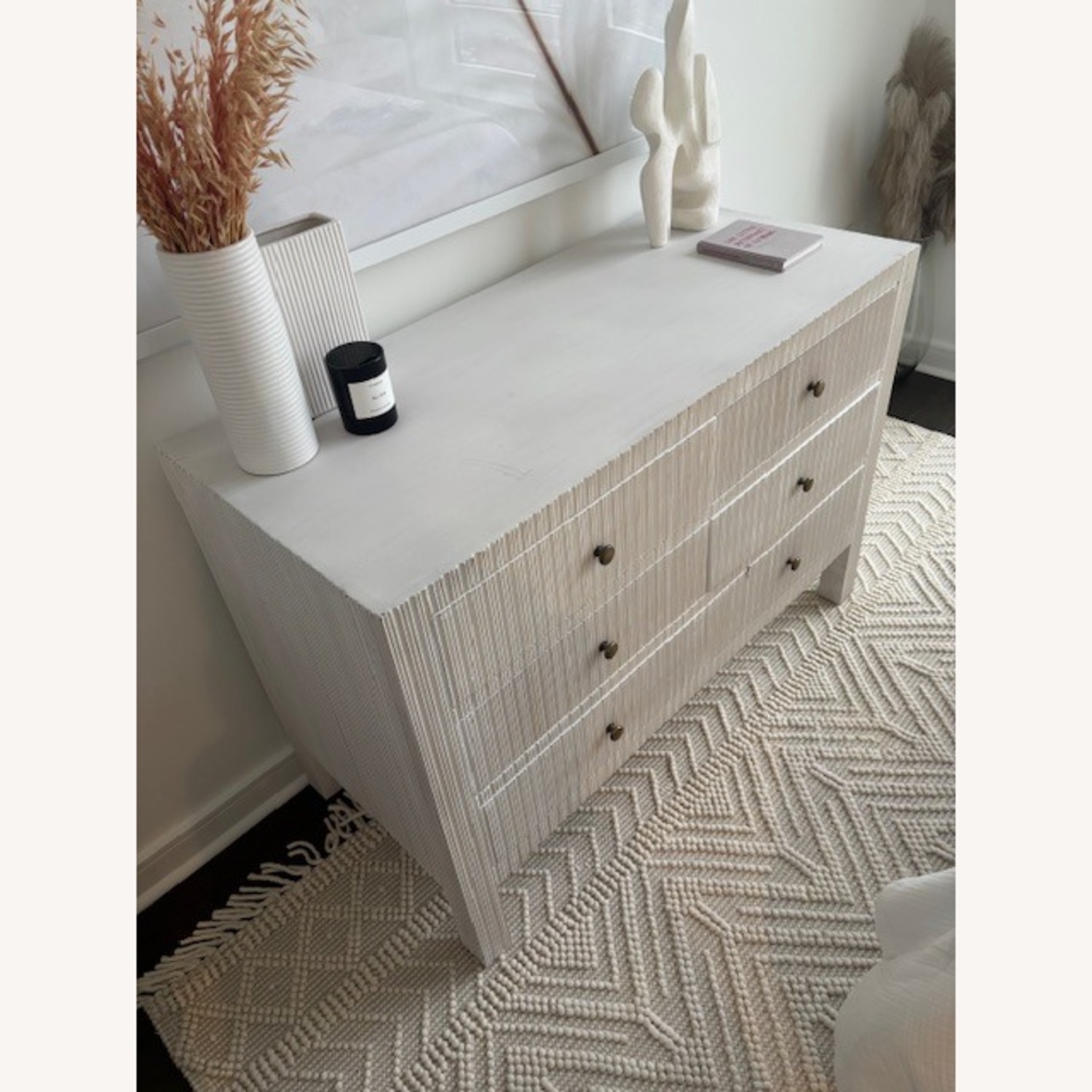 White Wood Dresser - image-1
