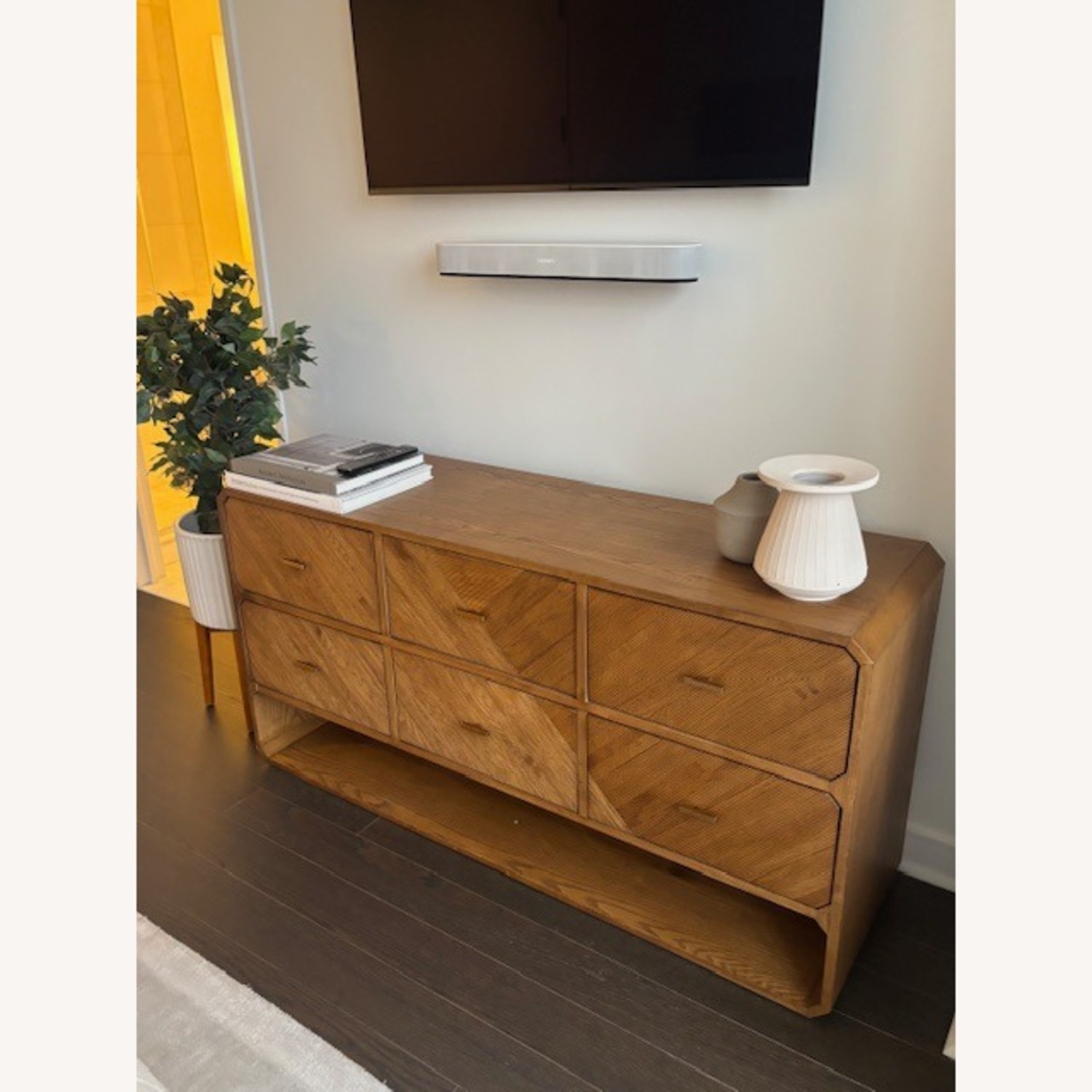 Four Hands Light Brown Wood Dresser - image-3