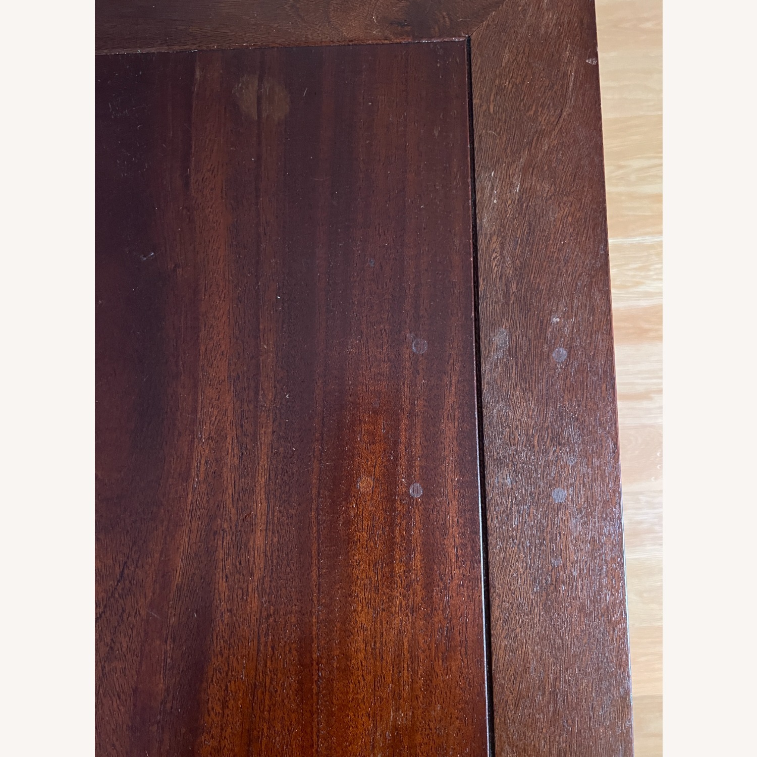 Natural Wood Side Table - image-2