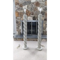 Light Gray Floor Lamp