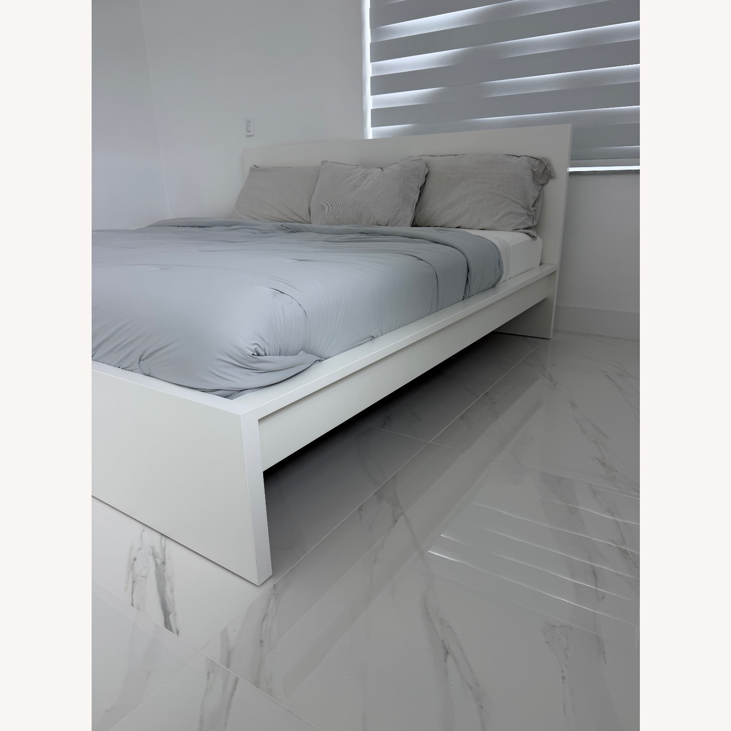 IKEA Malm White King Bed - image-3