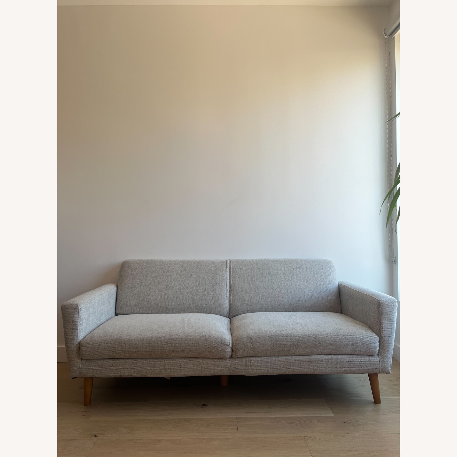 West Elm Oliver Sofa Dove Gray  - image-2