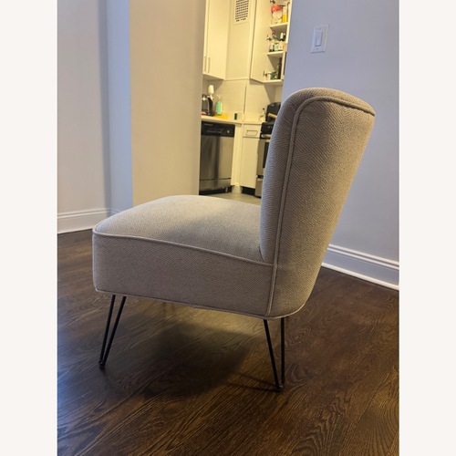Used Office Star Products Light Gray Accent Chair for sale on AptDeco
