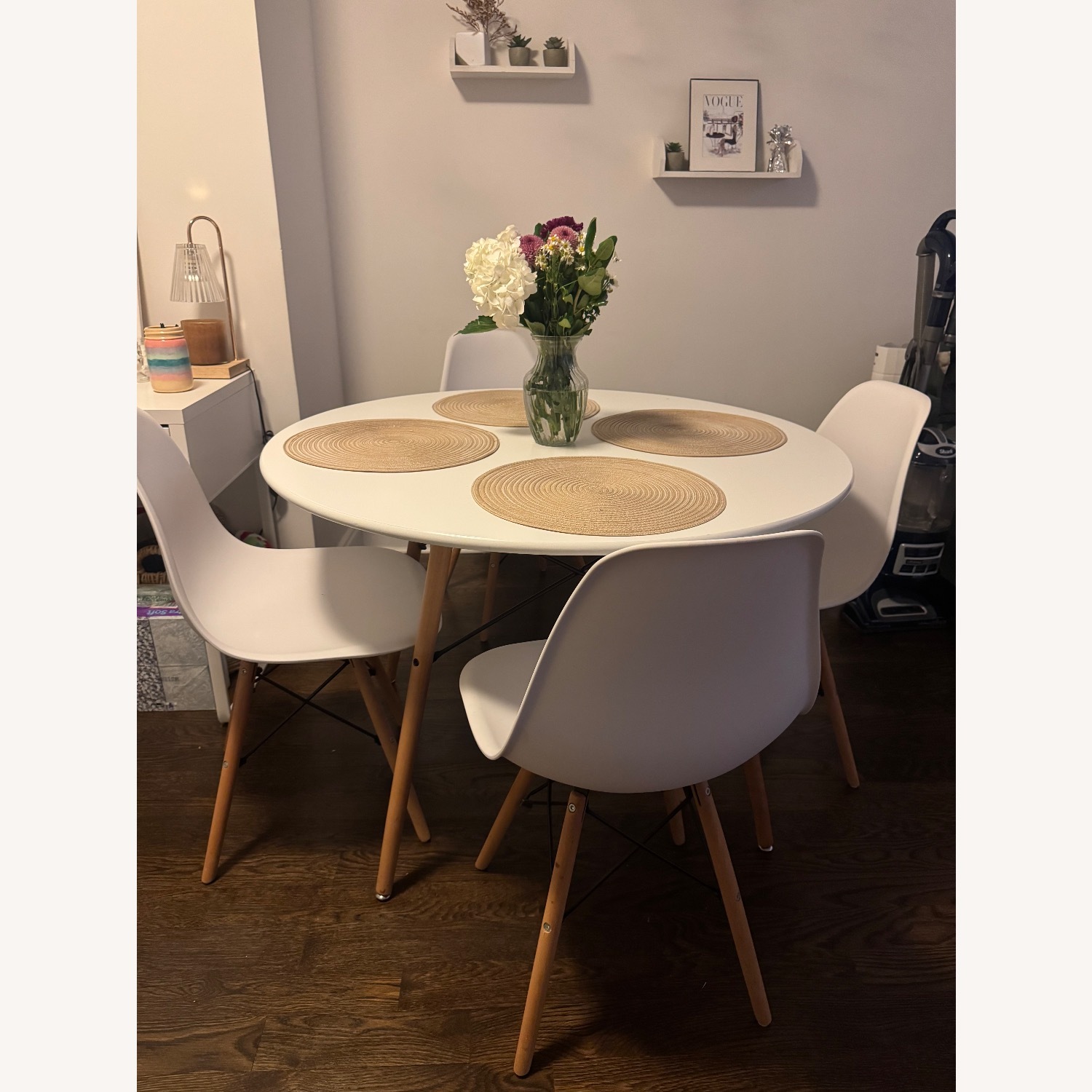 White Dining Set - image-3