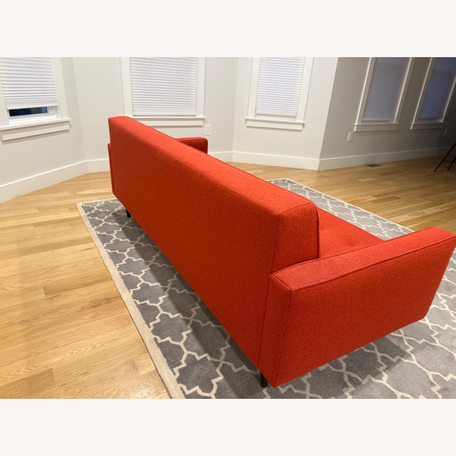Room & Board Reese Red Fabric 3+ Seater Sofa - image-3
