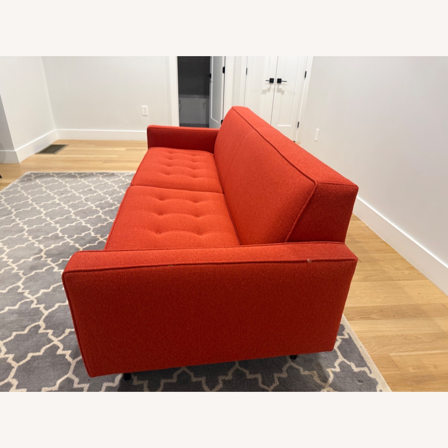 Room & Board Reese Red Fabric 3+ Seater Sofa - image-2