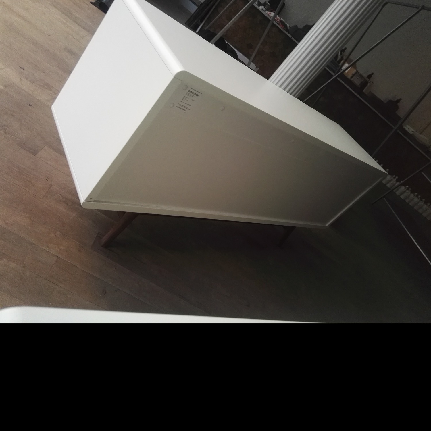 Structube 2-Door Sideboard W Elm Wood Legs - image-5