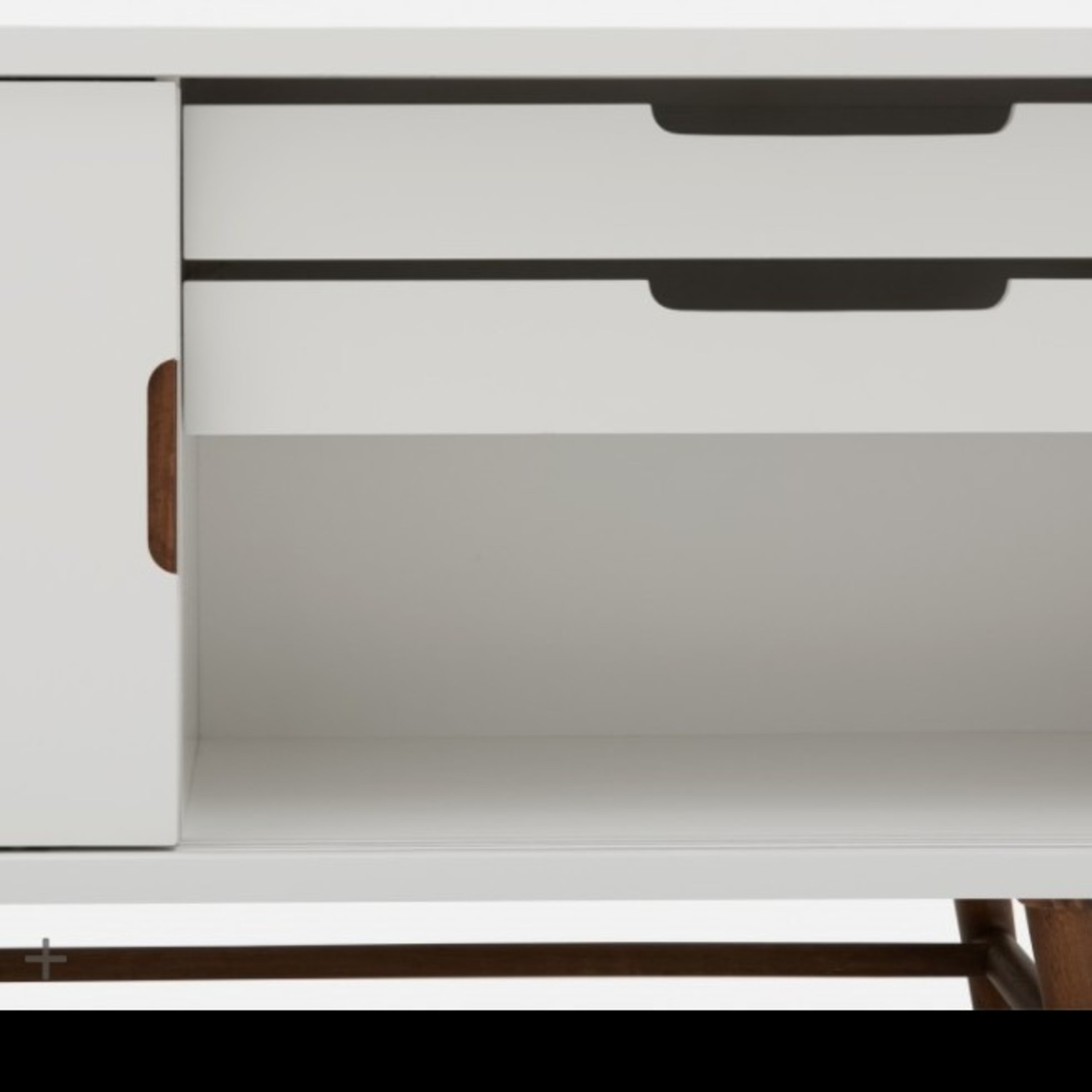 Structube 2-Door Sideboard W Elm Wood Legs - image-7