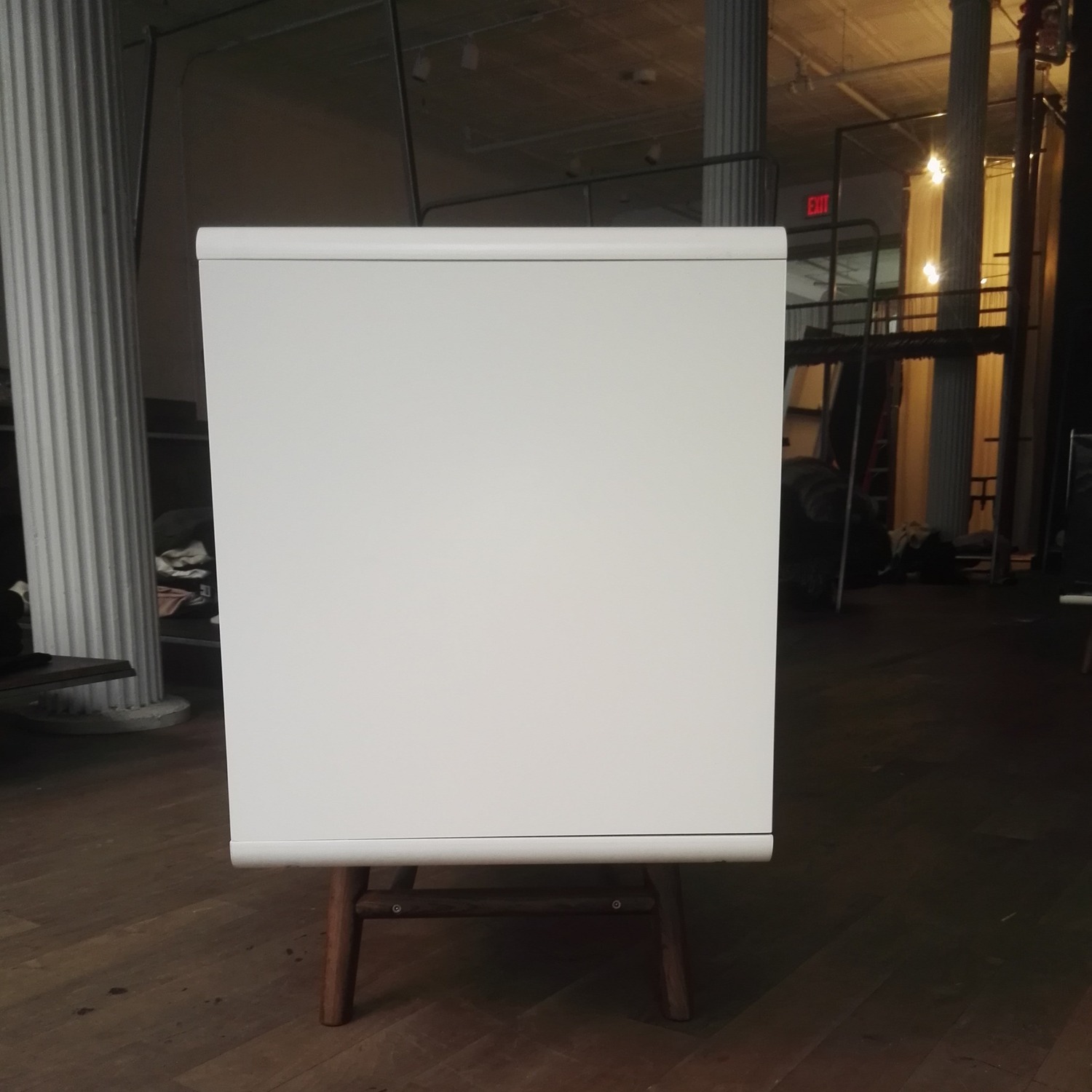 Structube 2-Door Sideboard W Elm Wood Legs - image-3