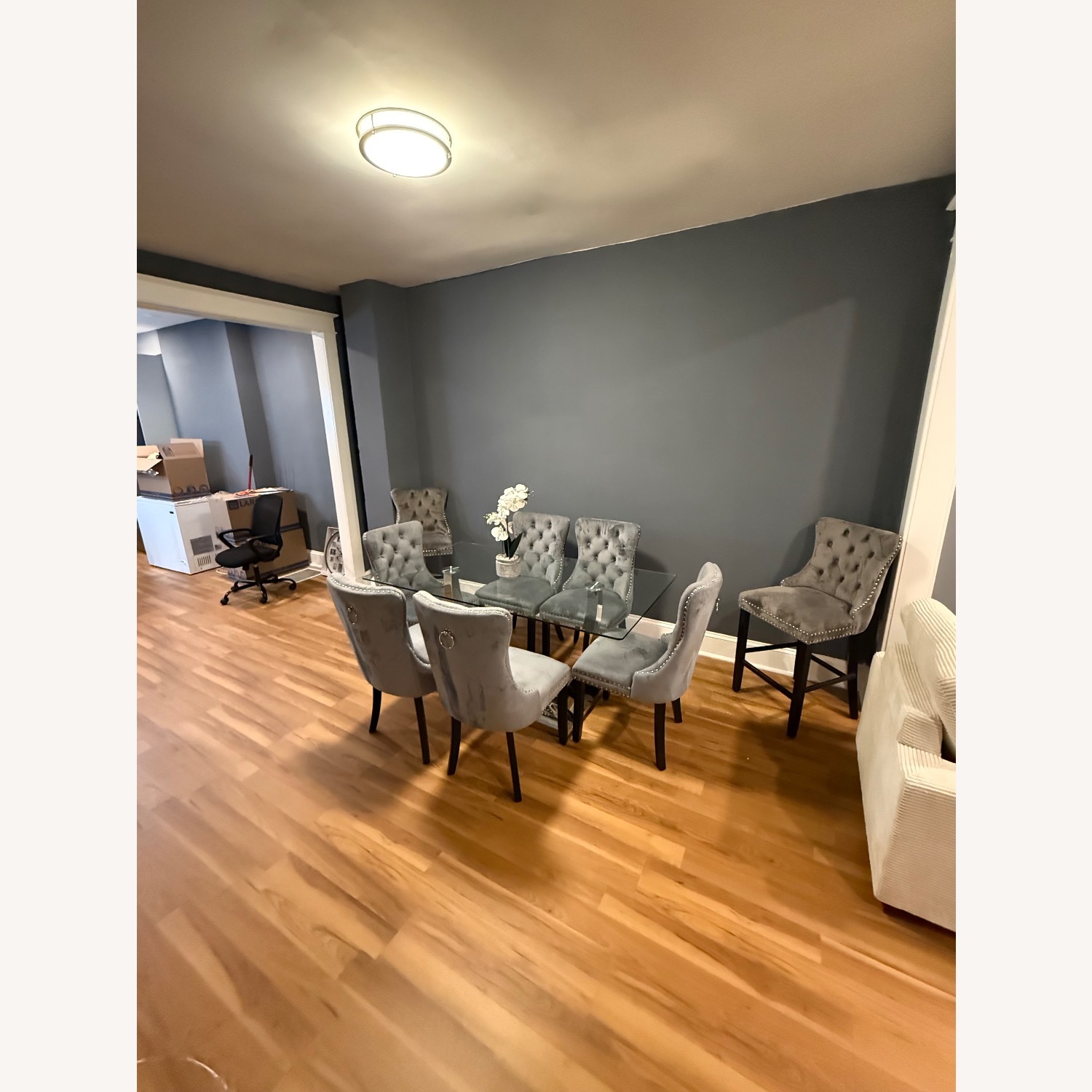 Amazon Light Gray Dining Sets - image-1