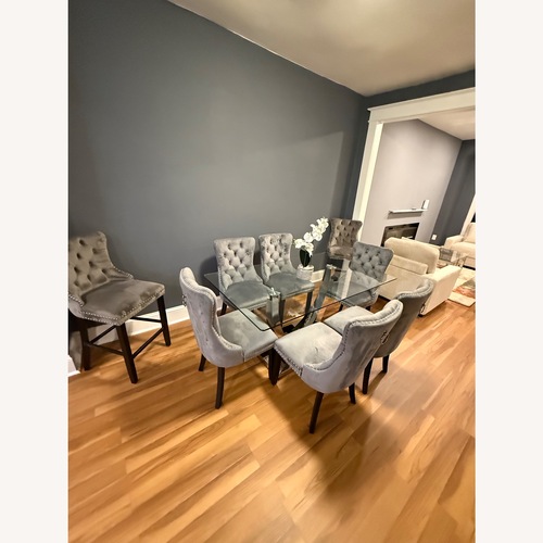 Used Amazon Light Gray Dining Sets for sale on AptDeco