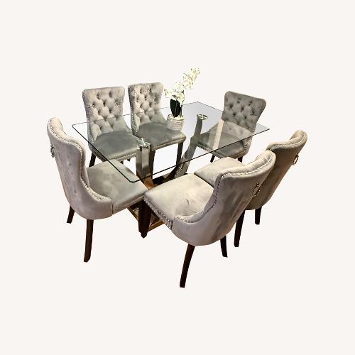 Used Amazon Light Gray Dining Sets for sale on AptDeco