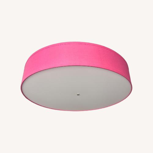 Used Taylor Made Custom Furniture Pink Ceiling Lamp for sale on AptDeco