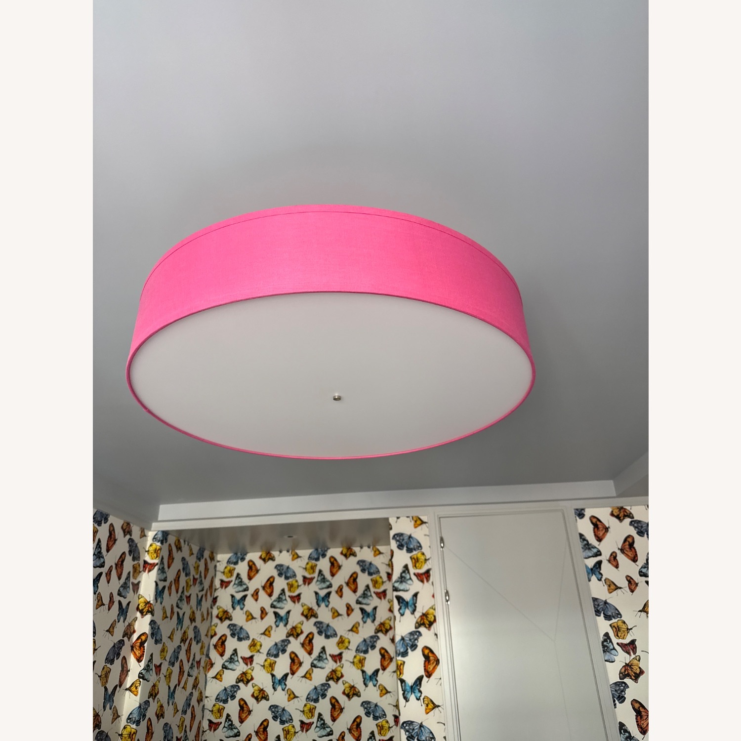 Taylor Made Custom Furniture Pink Ceiling Lamp - image-2