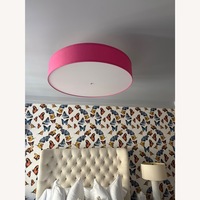 Taylor Made Custom Furniture Pink Ceiling Lamp