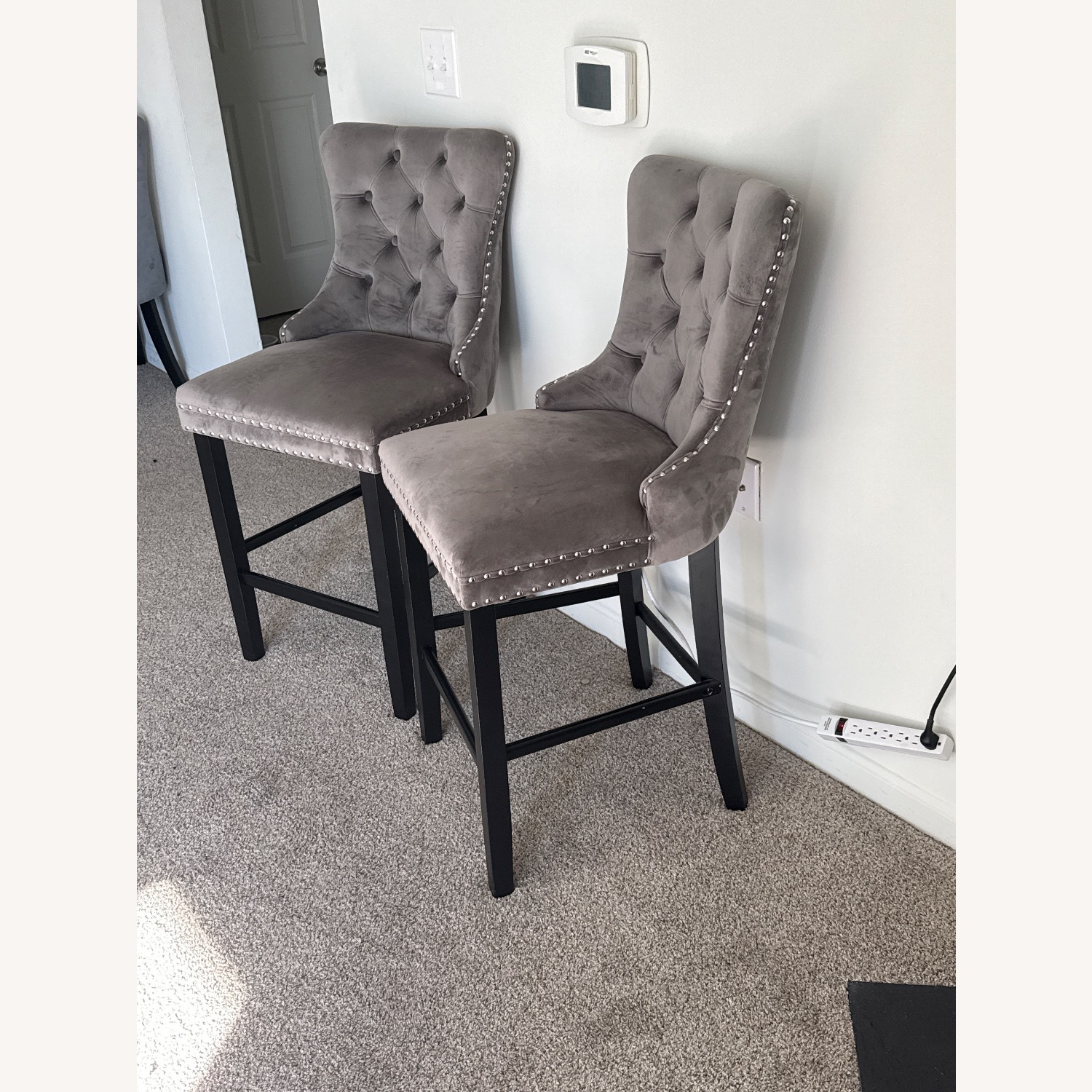 Amazon Light Gray Stools - image-2