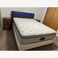 Dark Brown Queen Bed