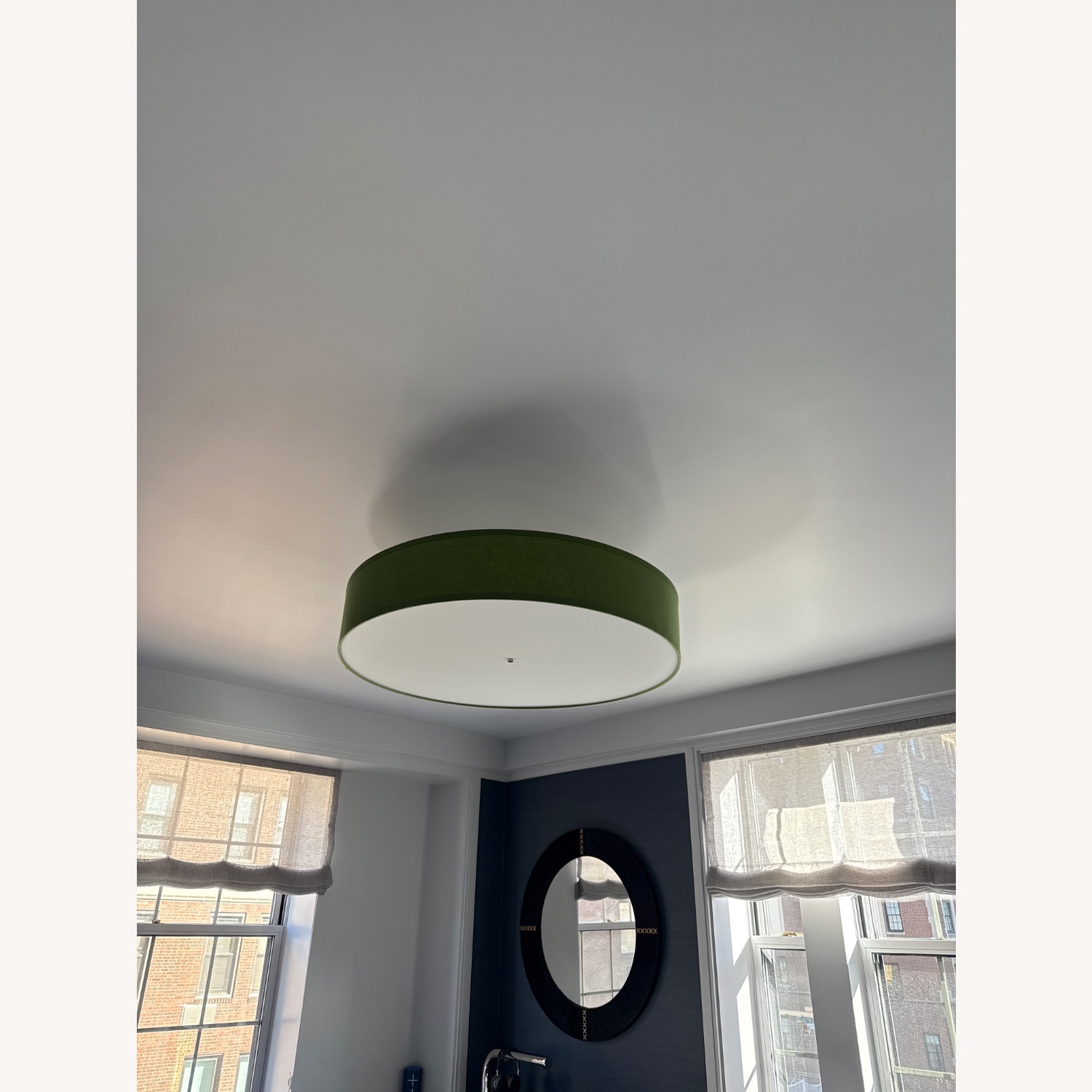 Taylor Made Custom Furniture Green Ceiling Lamp - image-2