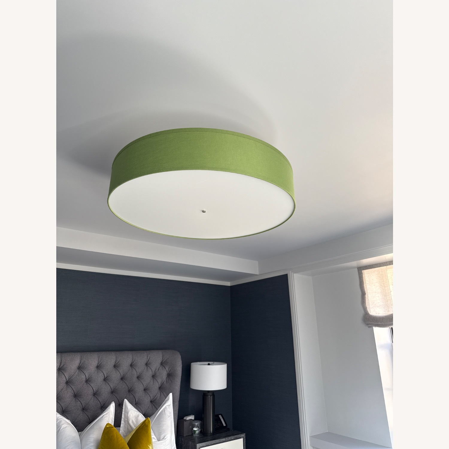 Taylor Made Custom Furniture Green Ceiling Lamp - image-1