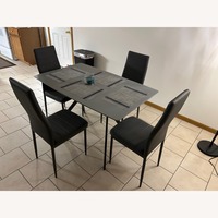 Light Gray Dining Set