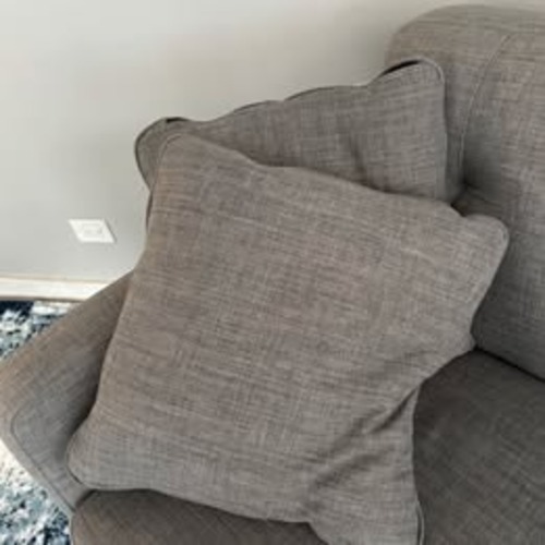 Used Bob's Discount Furniture Bette Dark Gray 3+ Seater Sofa for sale on AptDeco