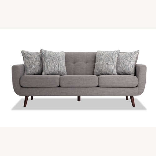 Used Bob's Discount Furniture Bette Dark Gray 3+ Seater Sofa for sale on AptDeco