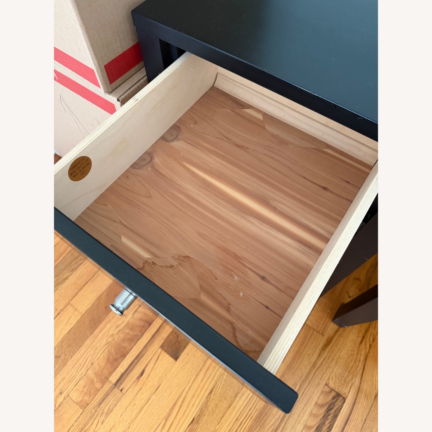 Room & Board Calvin Black Wood Side Tables - image-4