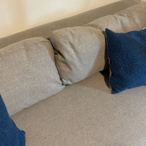 Used West Elm Clara Sleeper Sofa Feather Gray for sale on AptDeco