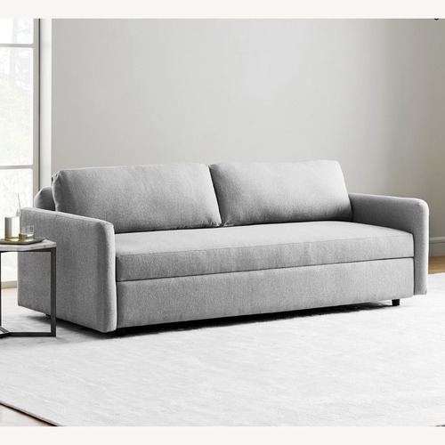Used West Elm Clara Sleeper Sofa Feather Gray for sale on AptDeco