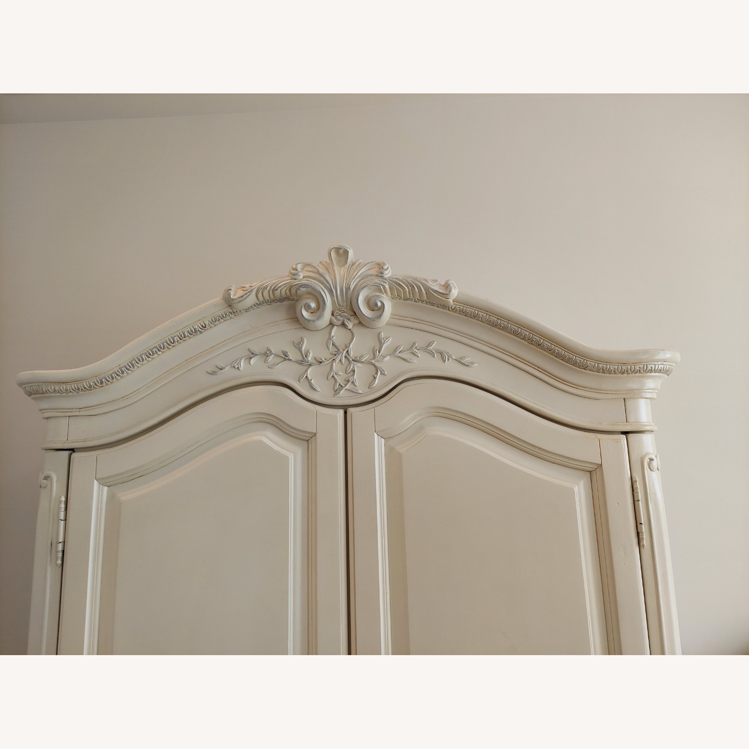 Jessica Mcclintock Lea White Wood Armoire - image-4