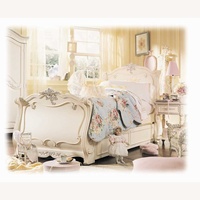 Jessica Mcclintock Lea White Twin Bed