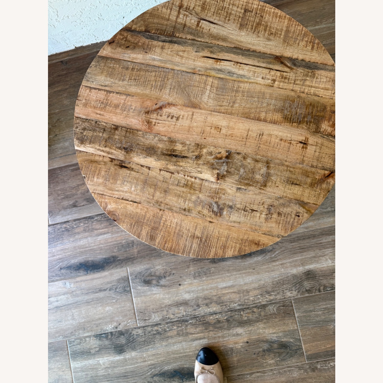 Natural Metal Coffee Table - image-2