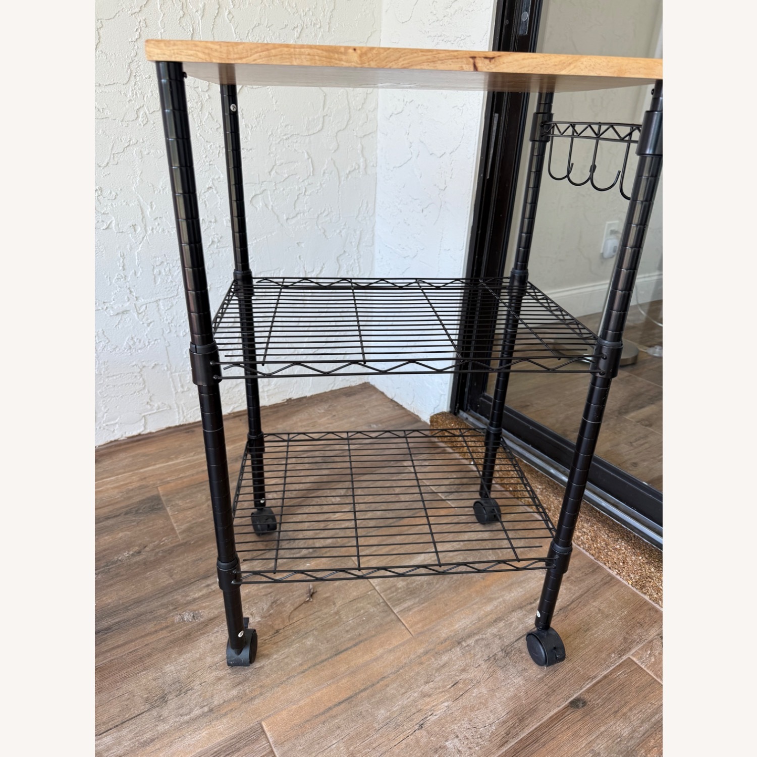 Natural Metal Side Table - image-2