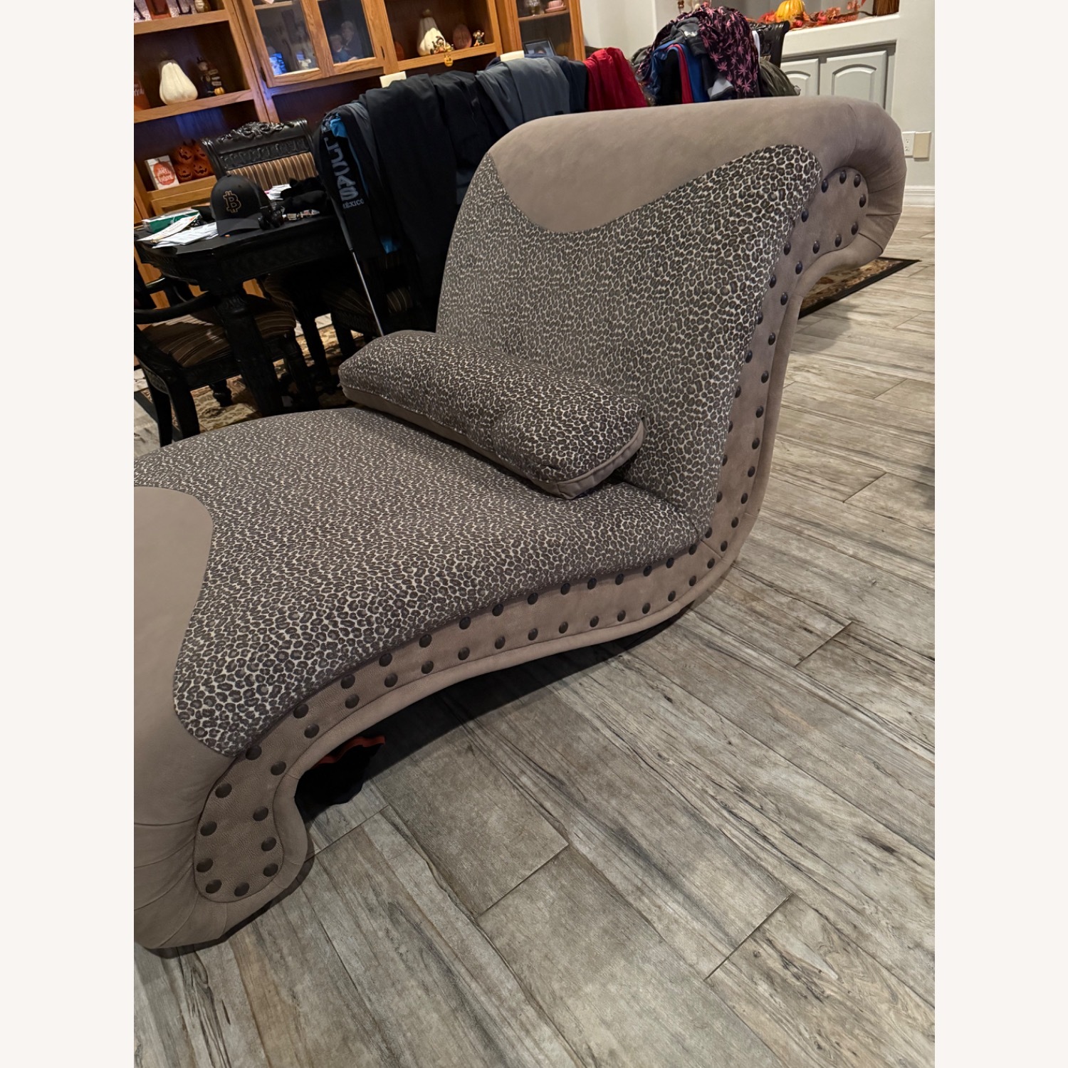 Light Brown Chair and a Half - image-1