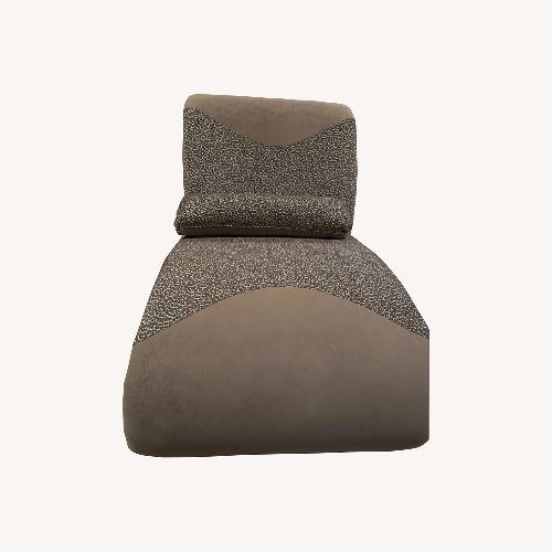 Used Light Brown Chair and a Half for sale on AptDeco