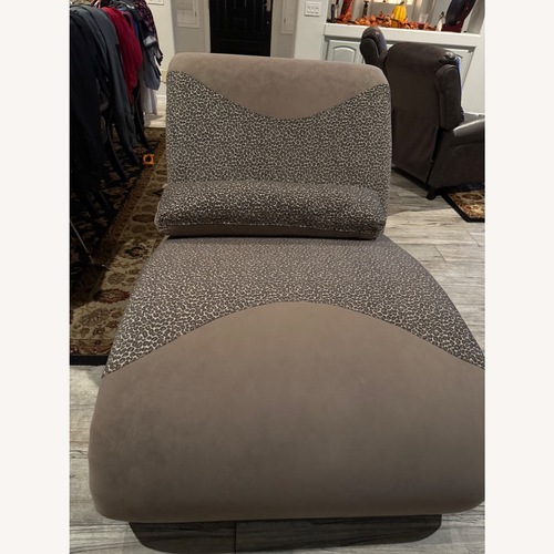 Used Light Brown Chair and a Half for sale on AptDeco