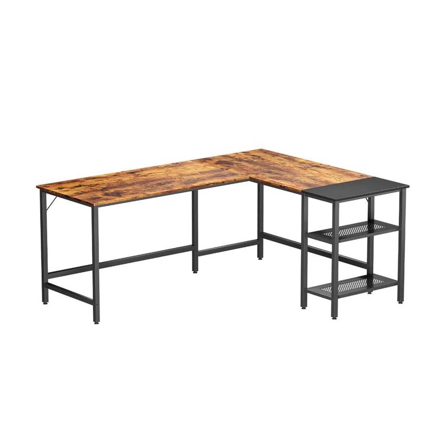 Black Wood Desk - image-7