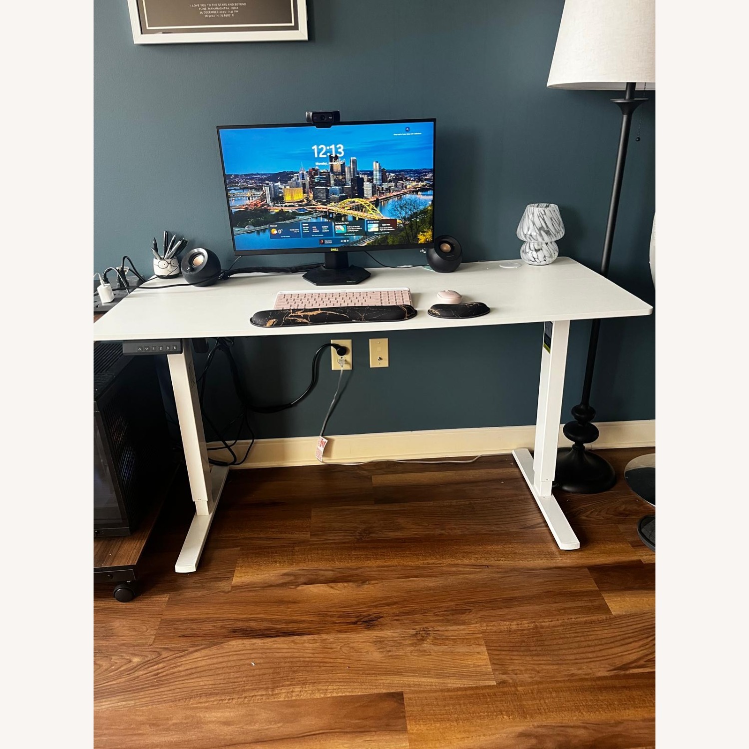 White Wood Desk - image-2