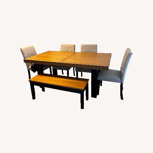 Used Bob's Discount Furniture Light Brown Dining Sets for sale on AptDeco