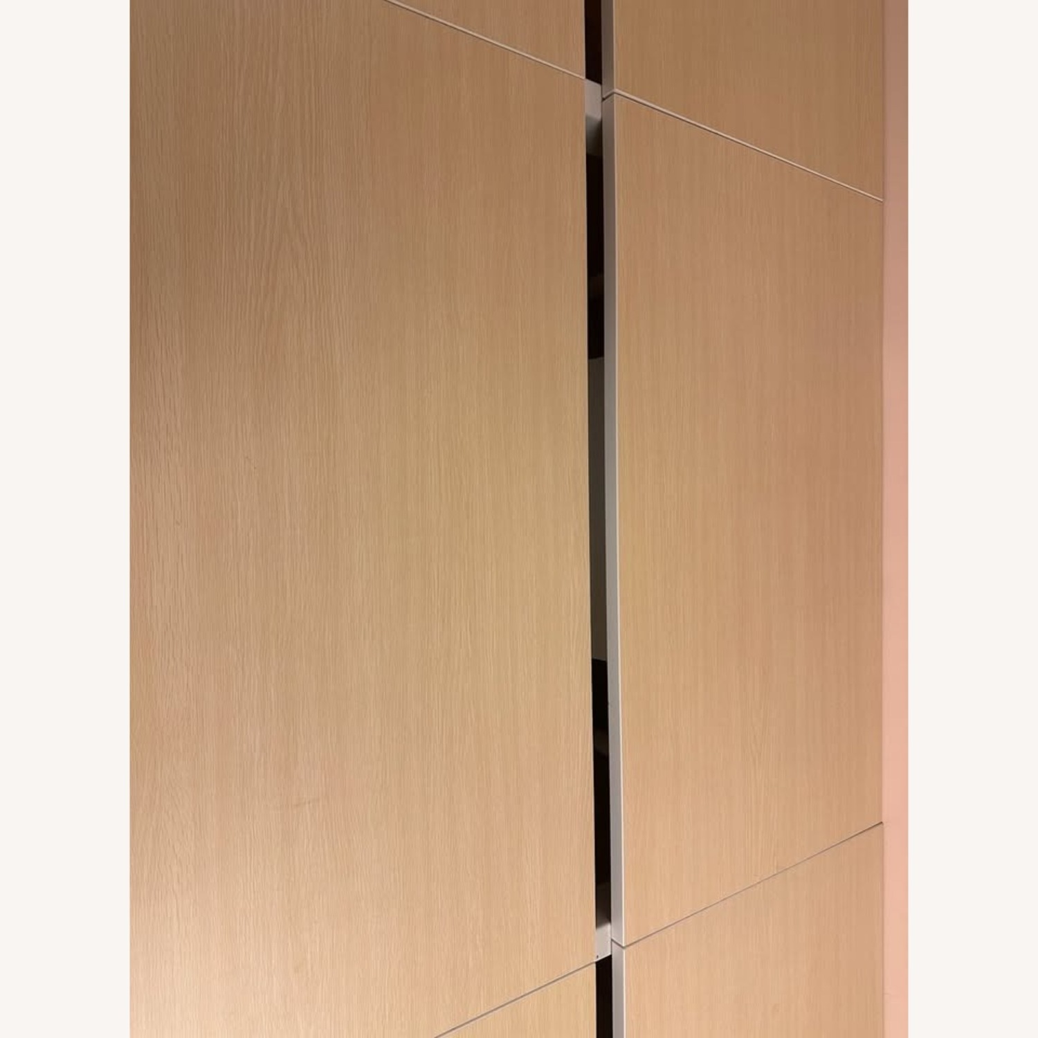 Poppin White Wood Desk - image-5