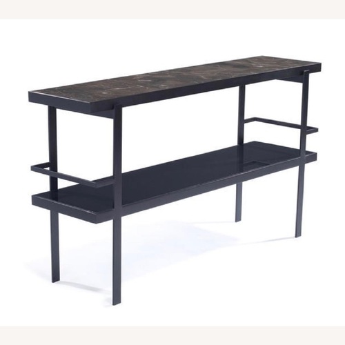 Used Mitchell Gold + Bob Williams Gramercy Black Side Table for sale on AptDeco