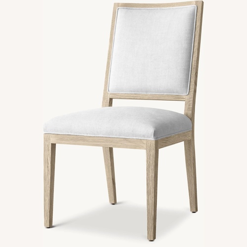 Used Restoration Hardware French Contemporary Square Fabric Dining chair for sale on AptDeco
