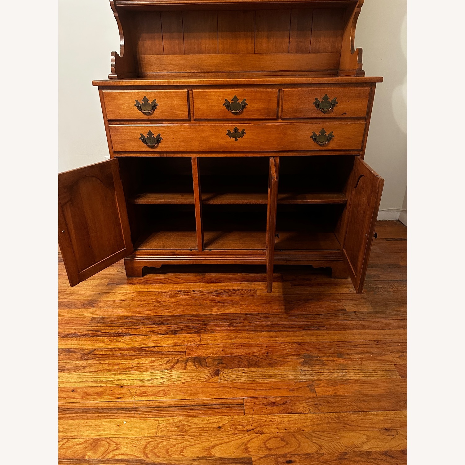 Vintage/Antique Finds Dark Brown Wood Sideboard - image-3