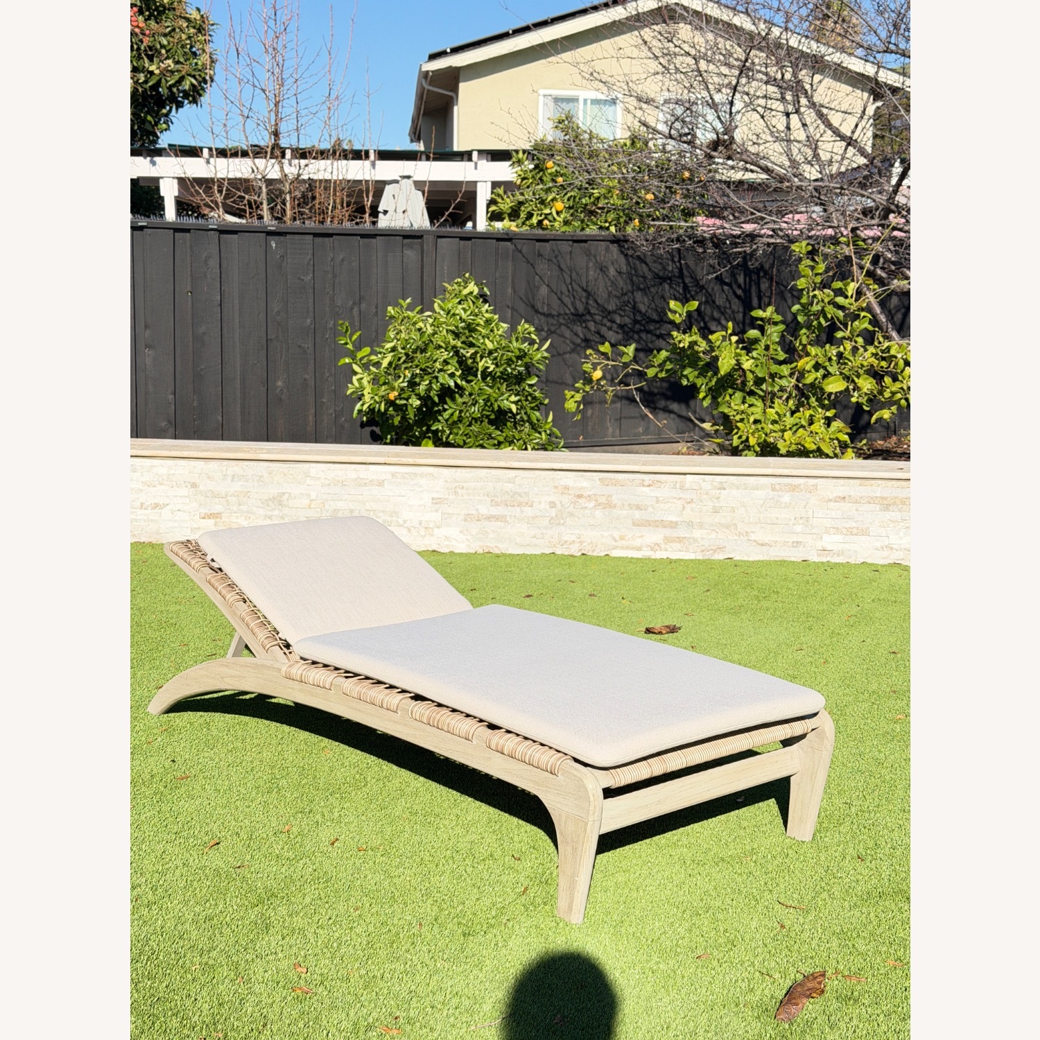 CB2 Lodi Outdoor Chaise Lounge - image-7