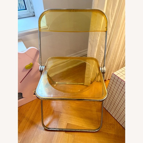 Used Plia Folding Chair by Castelli 1970s Yellow for sale on AptDeco