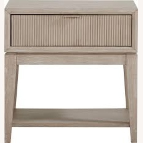 Used Rooms To Go  Natural Wood Nightstands for sale on AptDeco