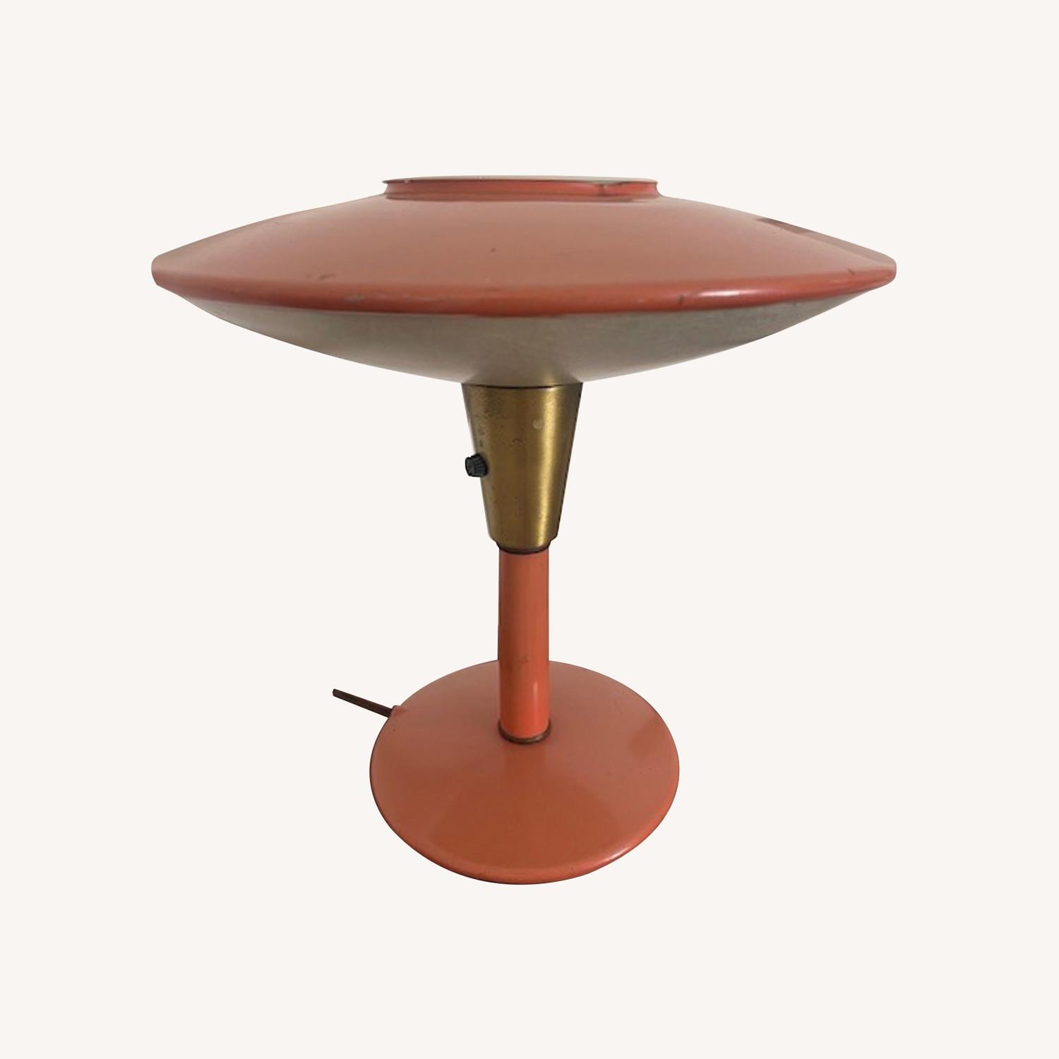 Mid Century Modern Coral Lamp - image-0