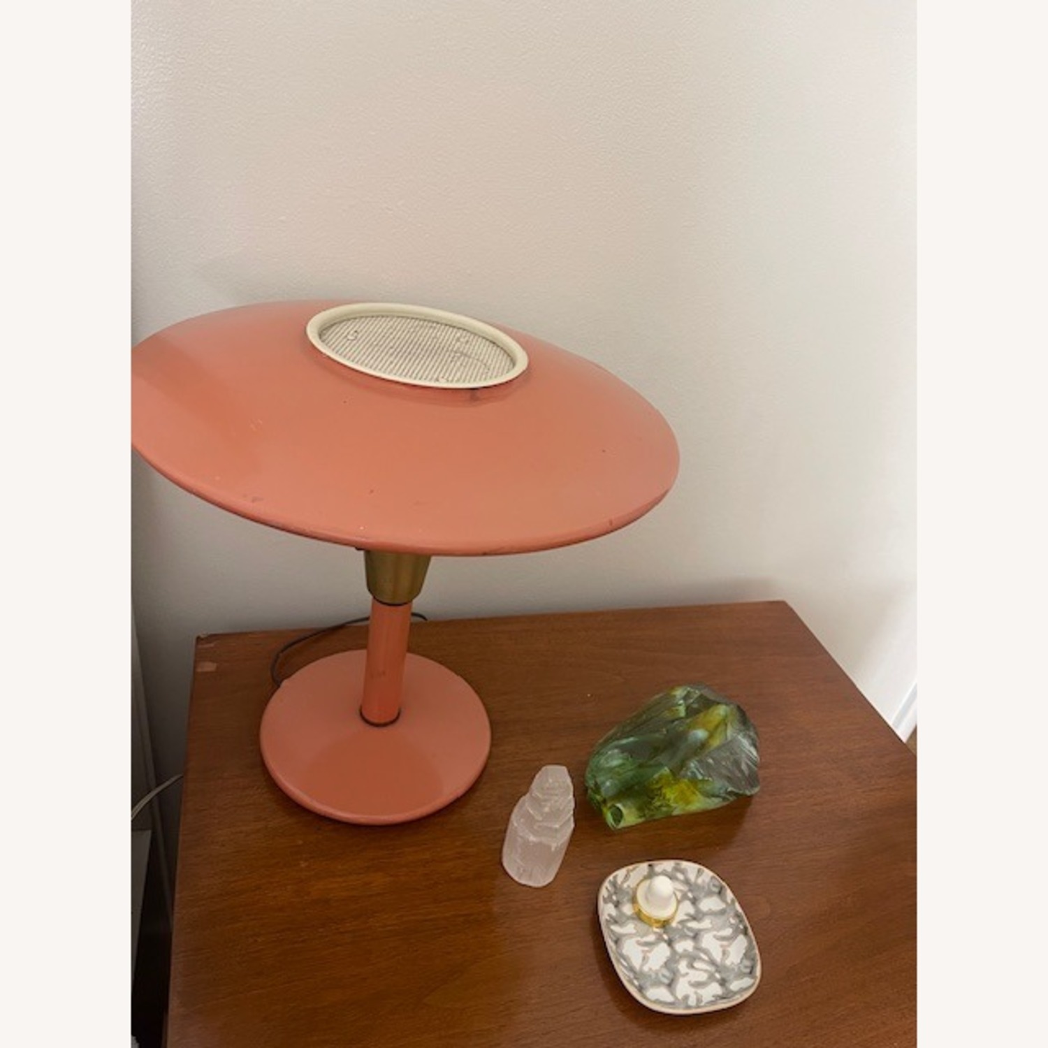 Mid Century Modern Coral Lamp - image-1