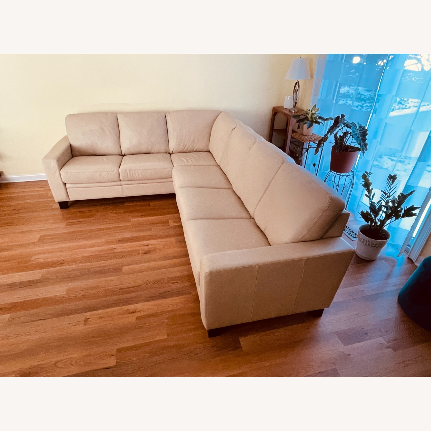 Palliser Creighton Leather 5-Seat L-Sectional - image-4